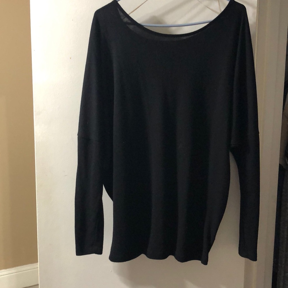 Thick comfy black shirt